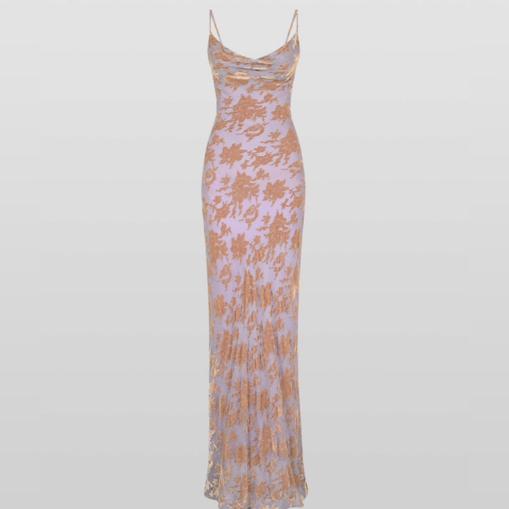 Elegant Floral Maxi Dress